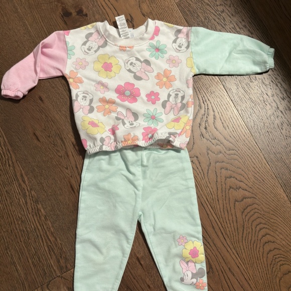 Disney Minnie Mouse Baby Girls Outfit 12-18month - Picture 1 of 4